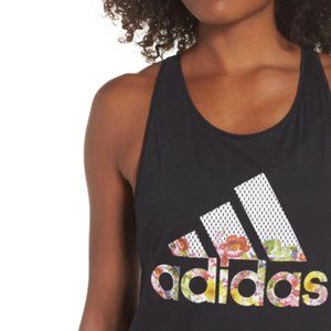 Floral Adidas Muscle Tank